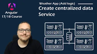 Angular 17 Course - App from Scratch Create centralized data Service
