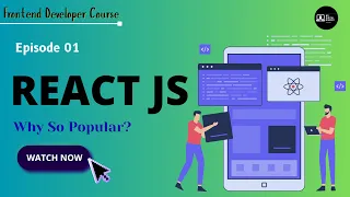 React JS Explained What is React Why React React vs Vanilla JS Frontend Developer Course