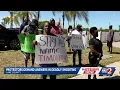 Family of man shot killed by Lake County deputies protest at sheriff s office