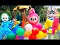 Download Lagu BALONKU ADA LIMA mix BECAK 🥳 ONDEL ONDEL feat BADUT LABUBU JOGET SELAMAT ULANG TAHUN