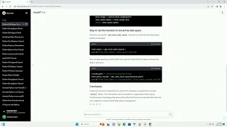 python check free disk space