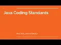 Java Coding Standard
