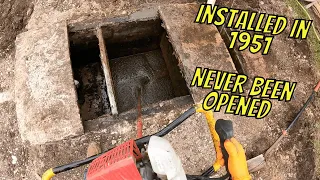 Septic Tank has been Sealed since 1951