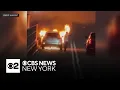 Lincoln Tunnel car fire causes traffic backups