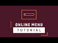 Dining Services Online Menu Tutorial