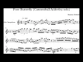 Cannonball Adderley Poor Butterfly saxophone solo transcription