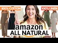 100 Natural Fabrics Best Amazon Cotton Linen Finds for Summer
