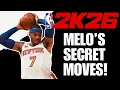 The PERFECT CARMELO ANTHONY ANIMATIONS for your Melo Build in NBA 2K26