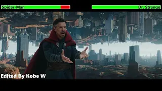 Spider-Man vs. Dr. Strange with healthbars