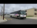 New Jersey Transit 552 going towards Cape May departing the Wildwood Bus Terminal