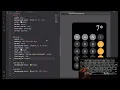 ASMR Programming - Calculator App Coding