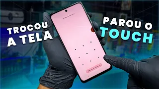Moto G56 Não Funciona Touch na Tela Nova! (Análise e Reparo)