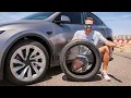 NEW EV Tire Test Michelin e-Primacy on Tesla Model Y