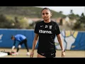 18-year-old soccer phenom Alyssa Thompson trains with Angel City in preseason