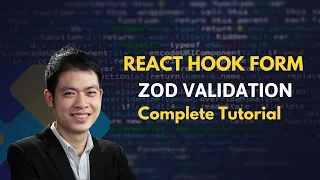 React Hook Form Zod trong React Complete Tutorial