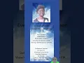 Evelyn O Johnson Funeral Announcement