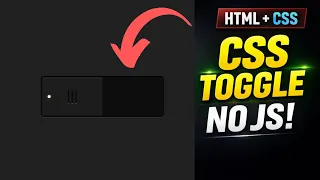 Modern Toggle Switch UI Using HTML CSS Web Development Coding Cloud