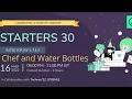 Chef and Water Bottles Problem Code CHEFBOTTLE CodeChef Starters 30 Problem Solution C