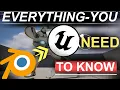 How To Import Export UE5 Rig From Blender