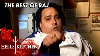 every single raj moment on hells kitchen