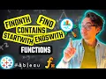 Pattern Search STARTSWITH ENDSWITH CONTAINS FIND FINDNTH Course