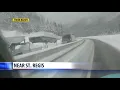Avalanche closes I90 in western Montana