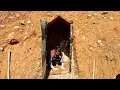 Lagu Winter Comes The Vietnamese Rural Girl Digs a Clay Tunnel to Build a House Personal Bathroom