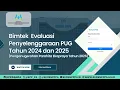 Lagu Bimtek Evaluasi Penyelenggaraan PUG Tahun 2024 \u0026 2025 (PPE Tahun 2026) utk Pemerintah Kabupaten/Kota