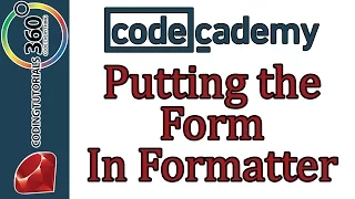 Learn Ruby with Codecademy Putting the From in Formatter Section