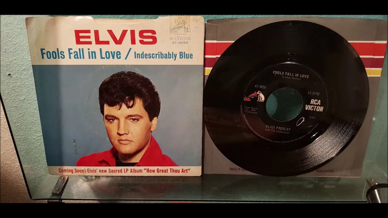 Elvis Presley - Indescribably Blue - 1967 Rock N Roll - RCA 47-9056