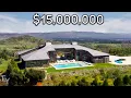 Download Lagu Touring a $15,000,000 California HILLTOP Mega Mansion with INSANE VIEWS!