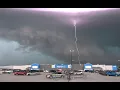 Severe Thunderstorm Lightning Strong Winds near Tomball TX - 2023