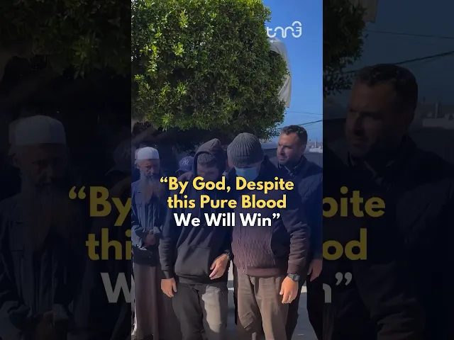⁣After his loved ones were killed by Israeli strikes, a man shows resilience and trust in God's plan.