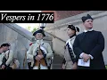 Vespers Te Deum feast of St James and the Semiquincentennial 250th of the United States