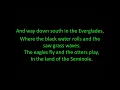 John Anderson - Seminole Wind Lyric Video
