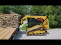 Cat 259d3 lift 4000 pallet