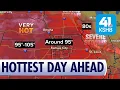 KSHB 41 Weather Blog Hottest Day of the Summer Then Cold Fronts