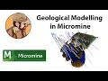 Micromine Implicit modelling basics