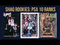 Shaquille O Neal Rookie Cards Top 10 PSA 10 Gem Rate Rankings