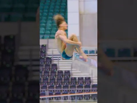 Sam Fricker diving