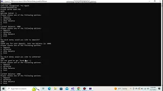 How To Code An ATM Console App In C Programming Tutorial For Beginners Visual Studio 2022
