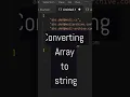 Power Automate Convert Array to string