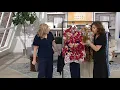 Susan Graver Printed Woven Button Front Big Shirt on QVC