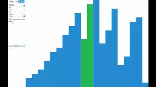 Tone of Sorting - Gnome Sort Visualisation 20 elements