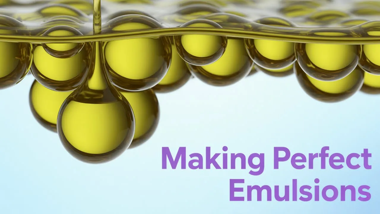 How Microfluidic Technology Produces Uniform Monodisperse Emulsions