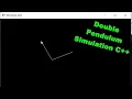 C Double Pendulum Simulation with Coding Spectamin