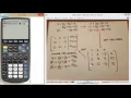 Math 141 rref on calculator