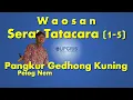 Download Lagu PANGKUR SINGGAH SINGGAH / GEDONGKUNING, DOA DARI SERAT TATACARA, BEKAL MUDIK 2023
