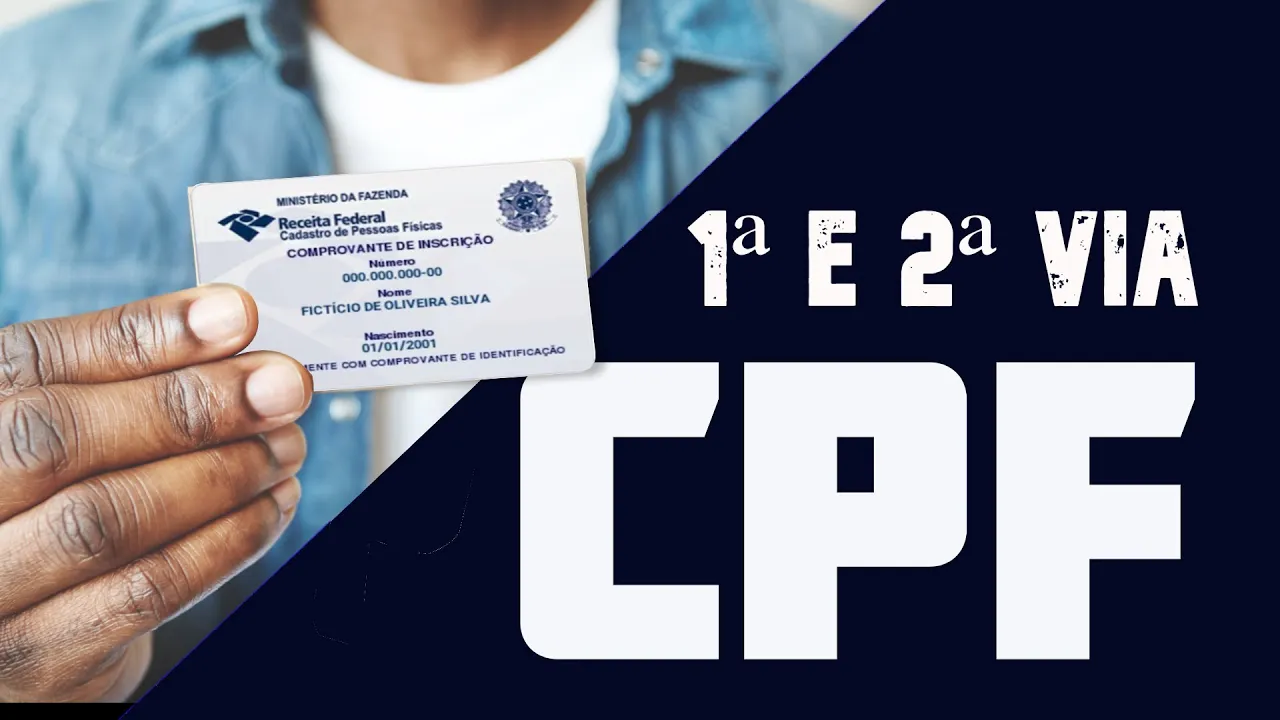 Como Tirar 2°VIA do CPF pelo Celular ou Computador. 