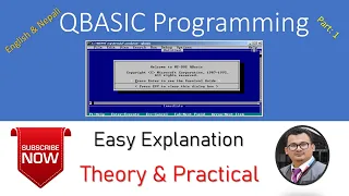 Introduction to QBASIC Programming English and Nepali Part 1